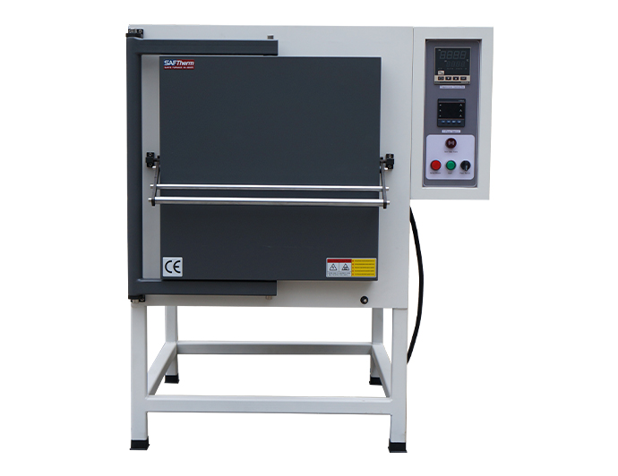 1200℃手動門小型工業爐